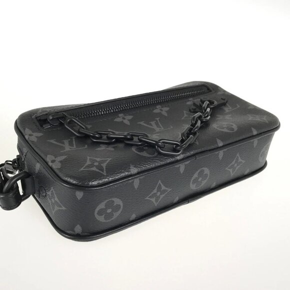 LOUIS VUITTON Monogram Eclipse Pochette Volga M68321 Second bag - Picture 2 of 15